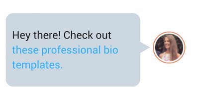 Professional Bio Templates