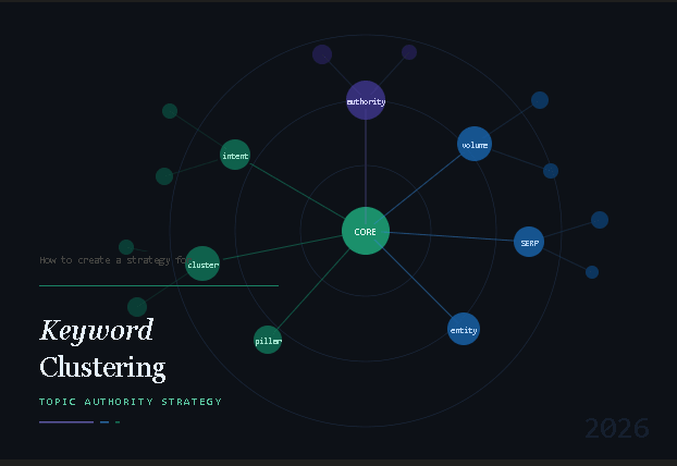 Select Keyword clustering: How to create a strategy for topic authority in 2026 Keyword clustering: How to create a strategy for topic authority in 2026